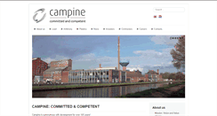 Desktop Screenshot of campine.biz