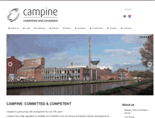 Tablet Screenshot of campine.biz